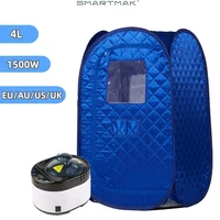 Single Person Sauna Portable Steam Sauna Full Body for Home Spa, Sauna Tent with Steamer 4L 1500W Steam Generator Timer 1