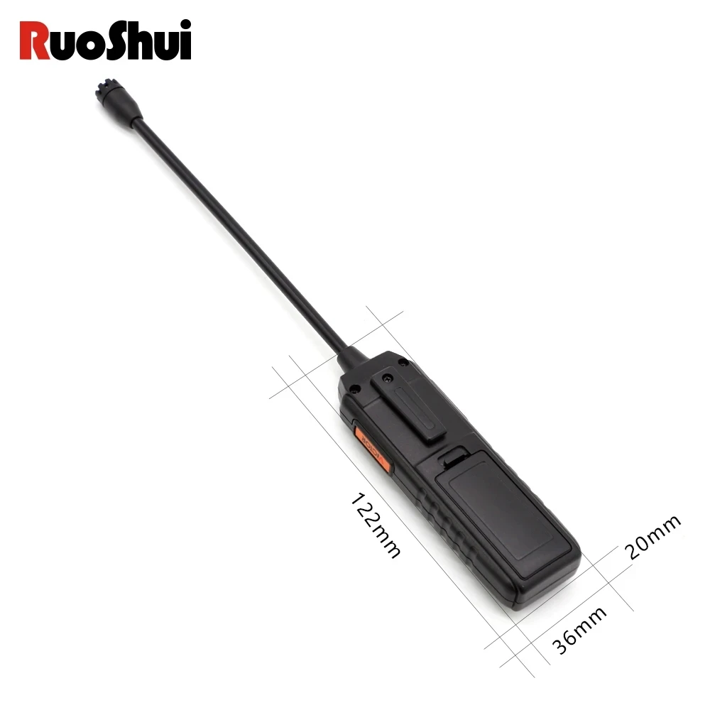 RuoShui 822M Gas Analyzer Combustible Gas Detector Port Flammable Natural Leak Location Determine Meter Tester Sound LightFe