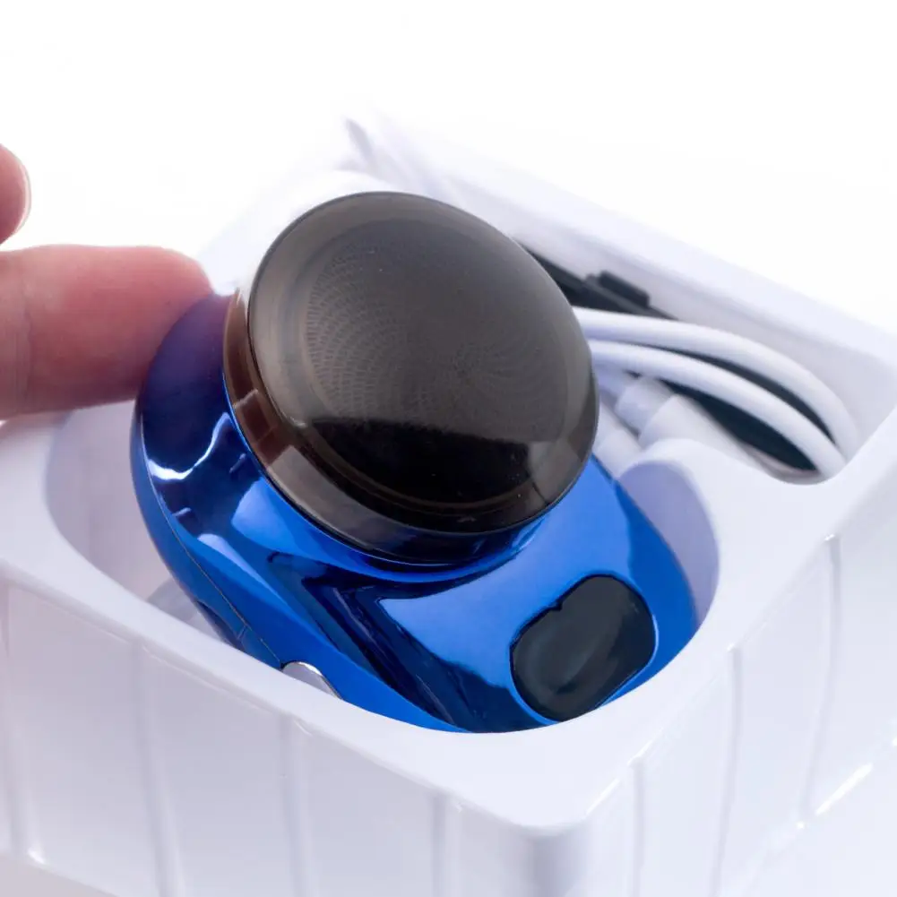 남성용 충전식 전기 면도기, 방수 C 타입, 휴대용 미니 여행용 면도기