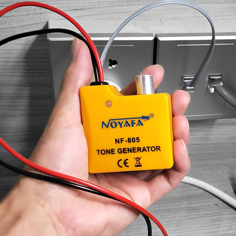 Noyafa 200EP Cable Tester Tone Generator NF-805 High Accuracy Wire Tracer Inductive Amplifier with Adjustable Volume 5