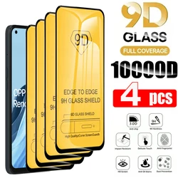 Premium 4 - Pack 9D Full Cover Tempered Glass Screen Protectors for 4 pieces (Reno 7Z)