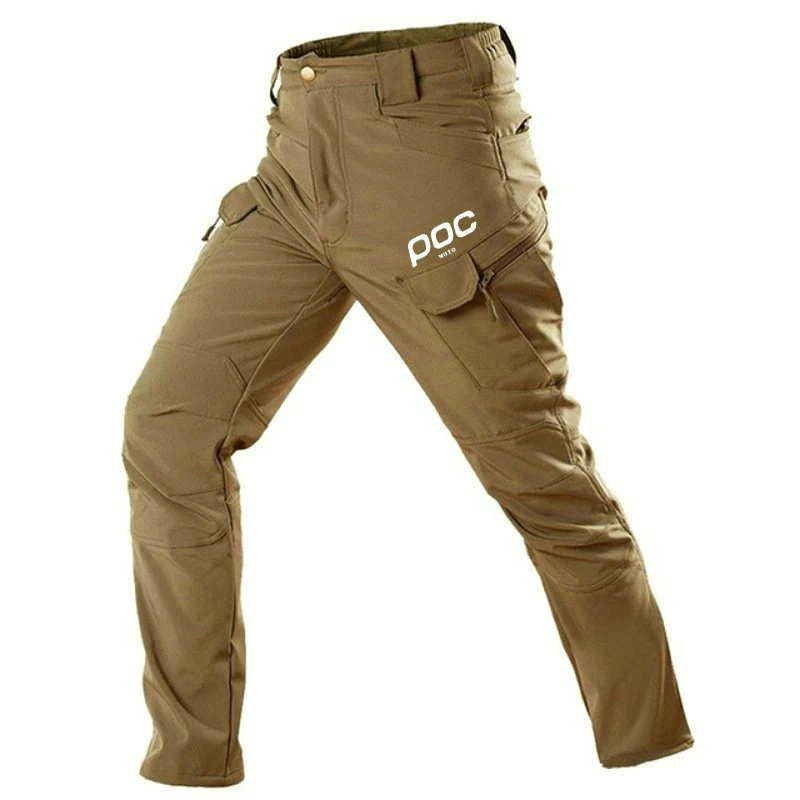 Cycling MTB Pants Riding Mountain Moto POC Bike Long Pant Motocross Cycle Pants Bicycle Waterproof Sport Hiking Camping Trouser