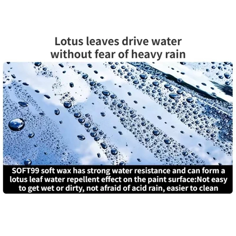 Car Solid Wax Polishing Scratch Wax Decontamination Anti Oxidation Polishing Car Paint Care SOFT 99 Japan