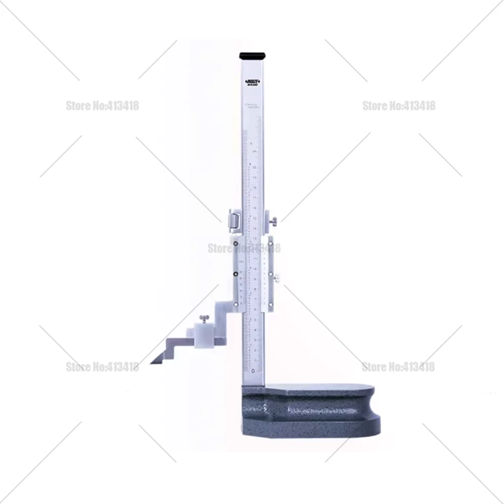 INSIZE 높이 측정기 5671-300 0-300mm 0-450mm 0-600mm 0.01mm 버니어 높이 게이지300 0.02mm