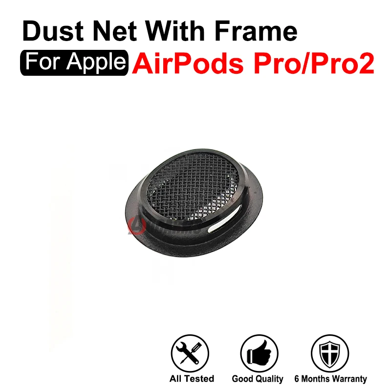 

Пылезащитная сетка для наушников Apple AirPods Pro Pro2, левая и правая сетка для наушников с держателем, запасные части для ремонта