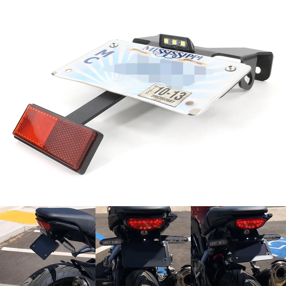 Комплект для устранения заднего крыла, подходит для Honda CB125R NEO Sports Cafe CB150R CB300R 2018-2024, подставка для номерного знака, кронштейн