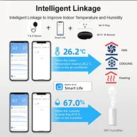 Tuya WiFi Temperature Humidity Senor External Probe 3M With LCD Screen Remote Alarm Indoor Thermometer Hygrometer Smart Life APP - Image 4