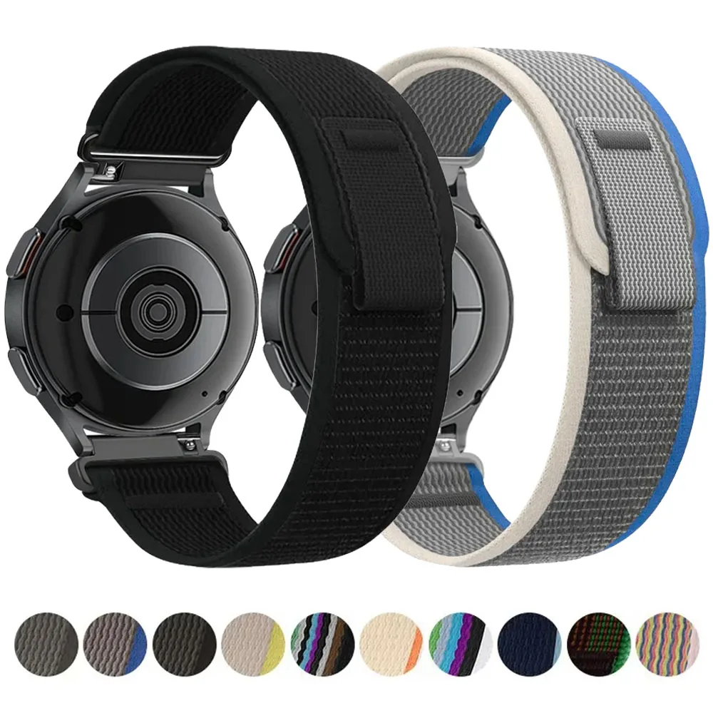 Premium Nylon Loop Strap | Universal Fit 22mm & 20mm | Breathable & Durable Watch Band