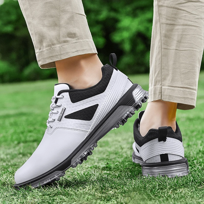 Waterproof Golf Shoes Men Comfortable Golf Sneakers Outdoor Size 40-47 Walking Footwears Anti Slip Athletic Sneakers 4
