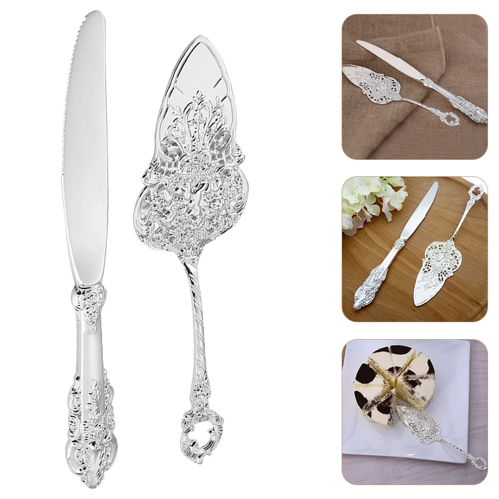 

Cake Knife Spatula Wedding Pizza Zinc Alloy Pie Home Cooking Utensil