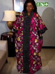 Abayas For Women Dubai Luxury 2024 African Muslim Fashion Dress Caftan Marocain Wedding Party Dresses Boubou Robe Djellaba Femme