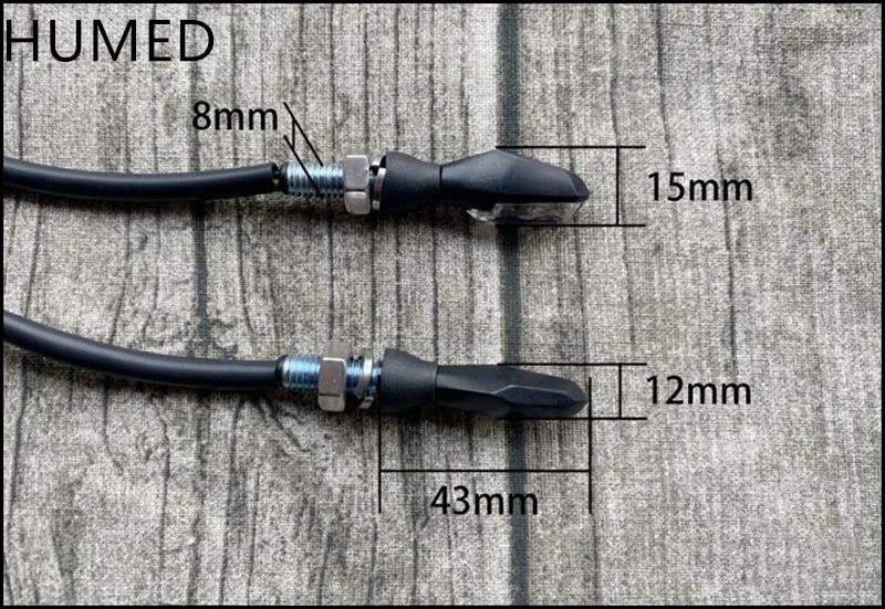 Motorcycle Turn Signal Lights 12V Mini General LED For Motorbike