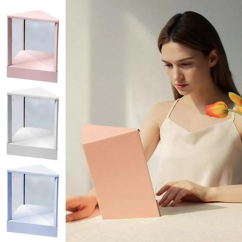 

Non Reversing Mirror Stylish Vanity Stand Table Mirror Left Right Not Reversed Decorative Mirrors For Photo Makeups Hairstyling