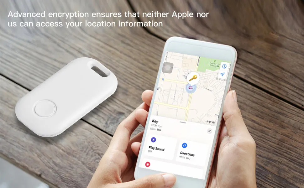 AiYaTo Mini GPS Tracker Bluetooth-compatible Itag Global Positioning Finder Anti