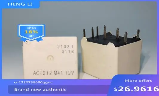 100% Nuovo Trasporto Libero Act212 M41 12V Dc12V