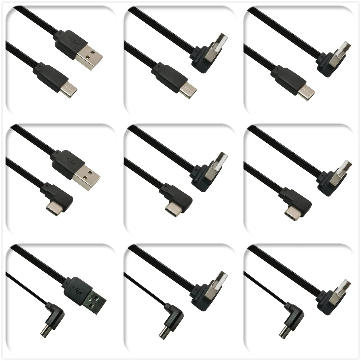 PAXO Cavo per disco rigido USB C-MICRO USB 3.1 (USB 3.0) da 1 m in nylon, 5Gbit/s, cavo per HDD USB, cavo dati, cavo di ricarica nero, da spina USB C a