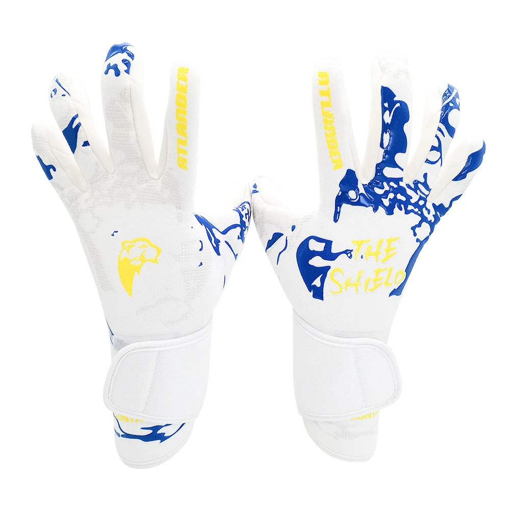 Erwachsene Kinder Fußball Torwarthandschuhe Latex Verschleißfeste Sporthandschuhe Professionelle Spiel Anti-Rutsch-Fußball Torwarthandschuhe – Detail 6