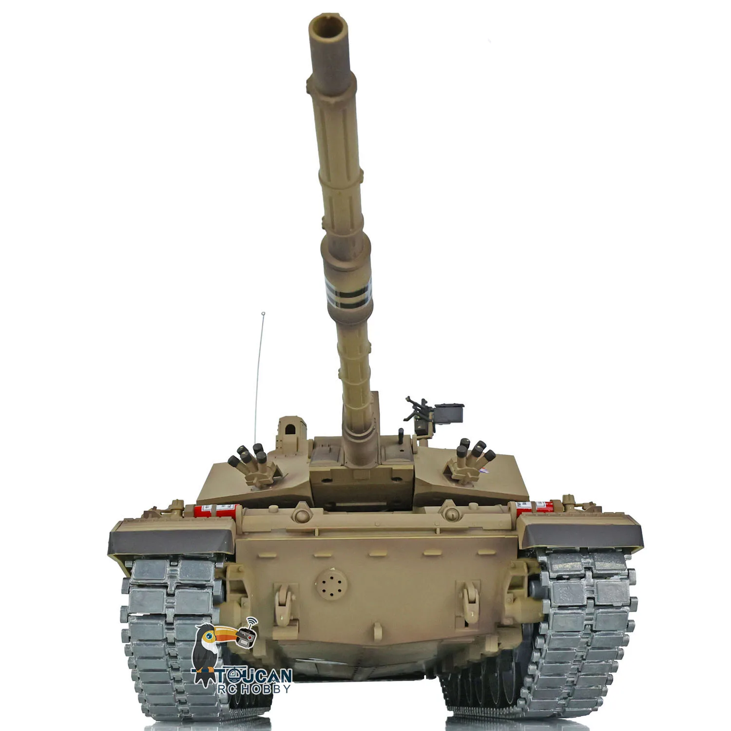 Heng Long 1/16 7.0 Challenger II RC Tank 3908 Metal Tracks W/ Rubbers Radio Steel Gearbox Idler BB Shooting Toys for Boy TH17742 4
