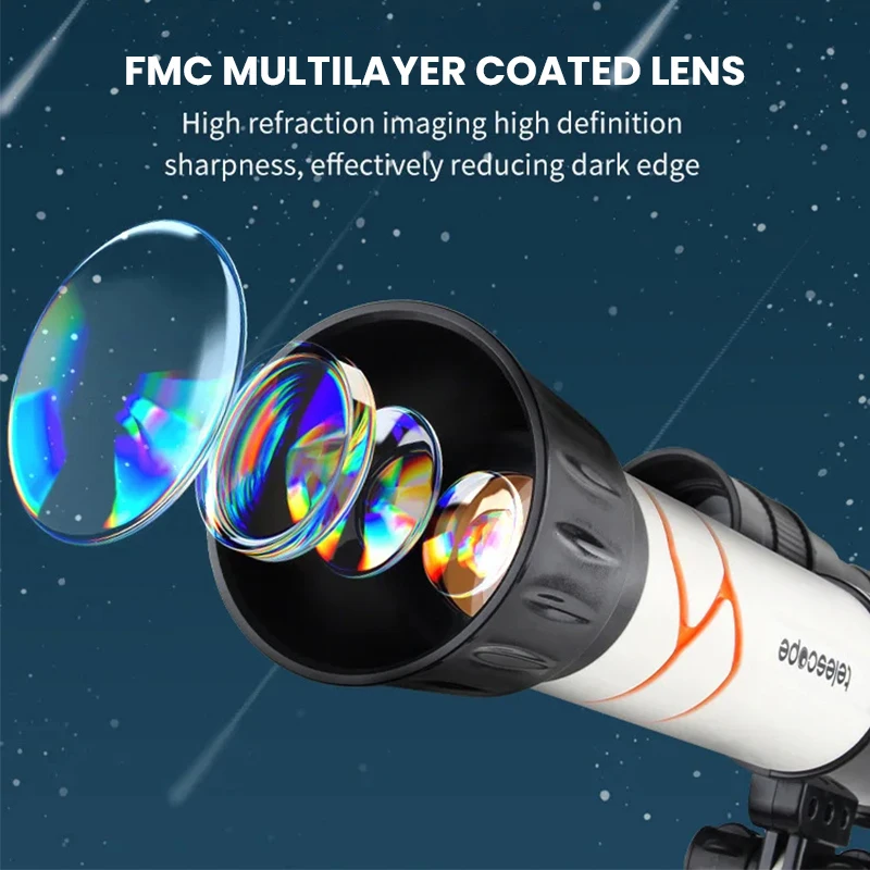Kids' Telescopes 40X Science Experiment Monocular Educatinal Science Teaching Microscope Toy Toys for Child Toddler Kids