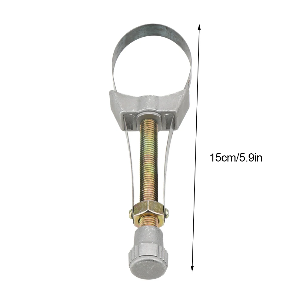 Oil Filter Wrench Oil Filter Wrench Adjustable Universal Key Ratchet Torque Strap Spanner Car Auto Repair Hand Tool Diameter 60 To 120mm Repair