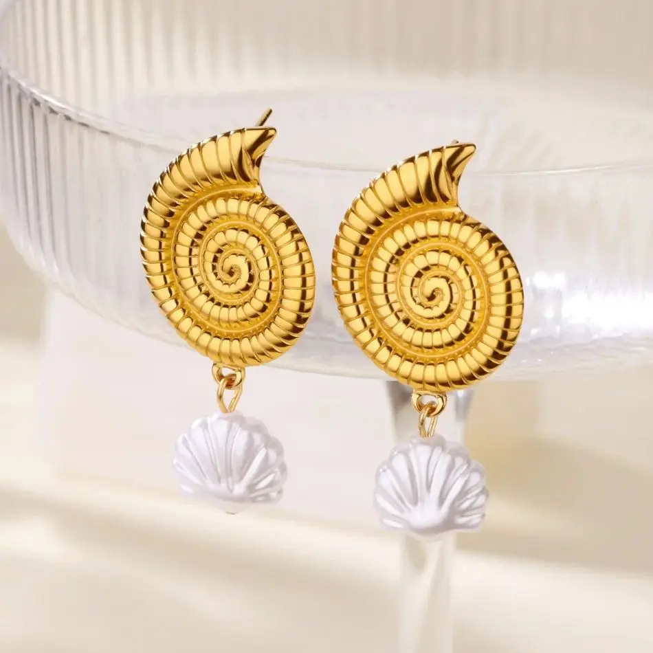Jewelry, Earring, For Women, Stainless Steel, Beach Vacation