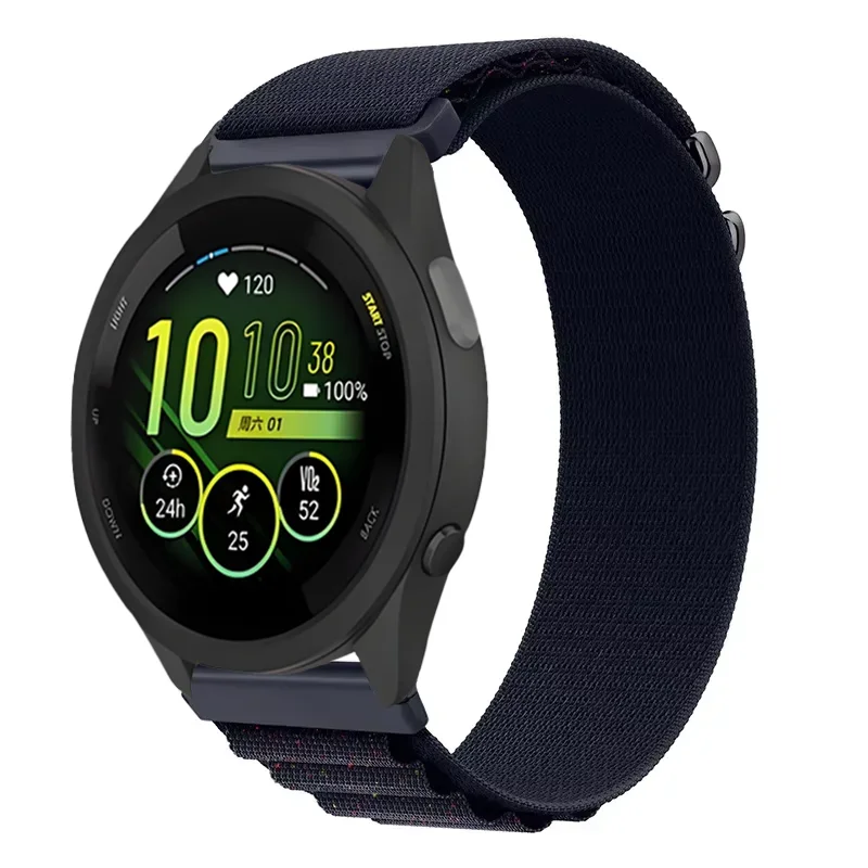 Nylon Loop Strap - Comfortable Wristband, 22mm/20mm