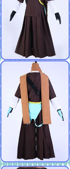 Game Undertale Ink Sans Cosplay Costume Tops Pants Scarf Gloves