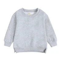 Sweatshirt For Kids Long Sleeve Top Autumn Winter Girl Clothes Korean Children Boy Jacket Infant Pullover Toddler 1 to 2 3 Years 2