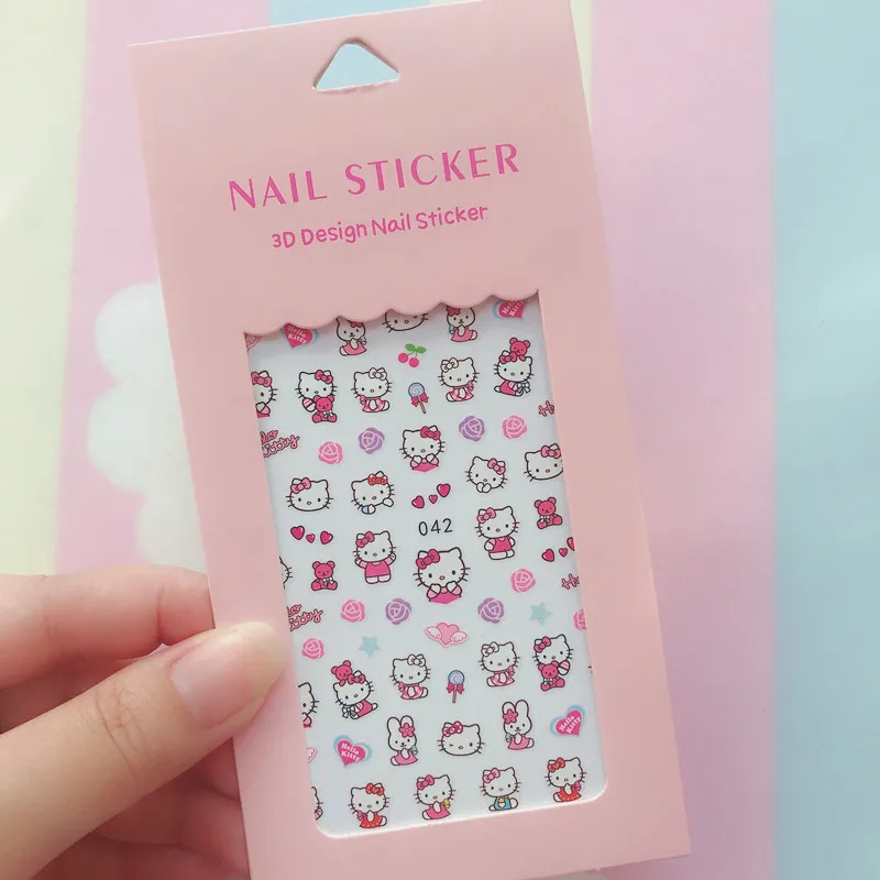 Pok&eacute;mon Pikachu Squirtle Nail Stickers Anime Stickers Nail Art Decoration Hello Kitty Art Decals Accessories nail stickers,nail art decoration,nail decals,pokemon stickers