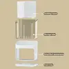 Utensil Holder Cutlery Drainer Kitchen Tableware Storage Bucket Plastic Chopstick Spoon Storage Rack Detachable Kitchen Tools 2