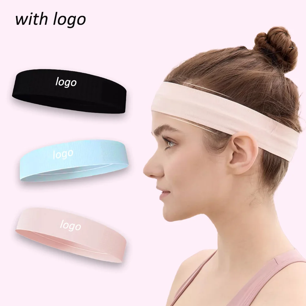 

Women's Yoga Exercise Headband Solid Elastic Stretch Makeup Hair Accessories Running Fitness Headband