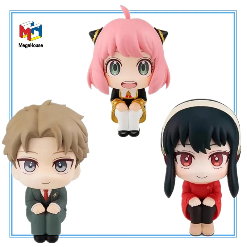 

MegaHouse Genuine Look Up SPY FAMILY Anime Figure Anya Yor Loid Forger Twilight Action Figure Toys For Boys Girls Kids Gift