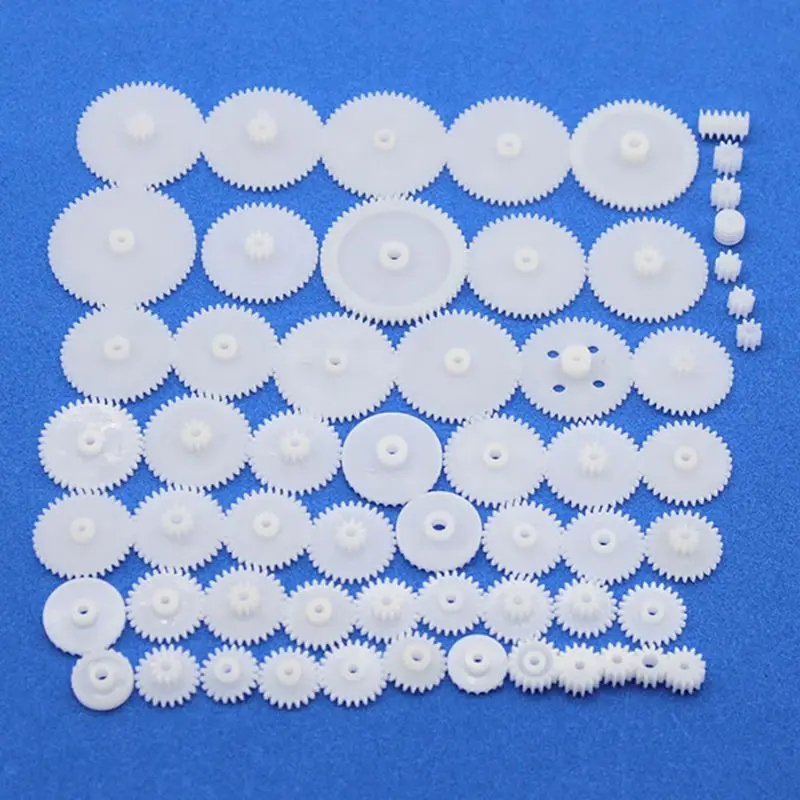 Plastic Motor Gear Bag Kit 72Pcs/set