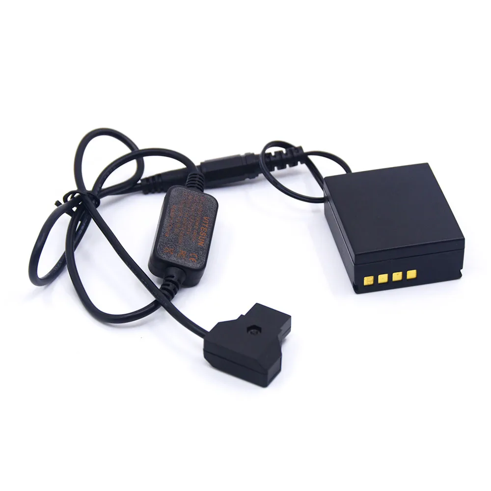 D-Tap Caricabatterie Cavo 8V + Ps-Blh-1 Blh1 Batteria Fittizia Per Olympus Em1 Mark Ii Em1-2 Em1 Mark 2 Camera