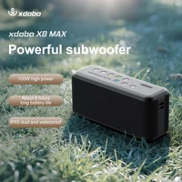 XDOBO X8 Max 100W Super Power Bluetooth-Compatiable Wireless Speaker TWS Subwoofer Power Bank Function Support USB/TF/AUX - Image 2