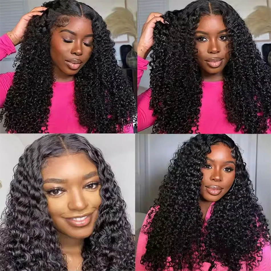 15A Burmese Curly Unprocessed Raw Virgin Human Hair Bundles Thick Sew In Bouncy Curly Hair Weave Extensions Soft Remy