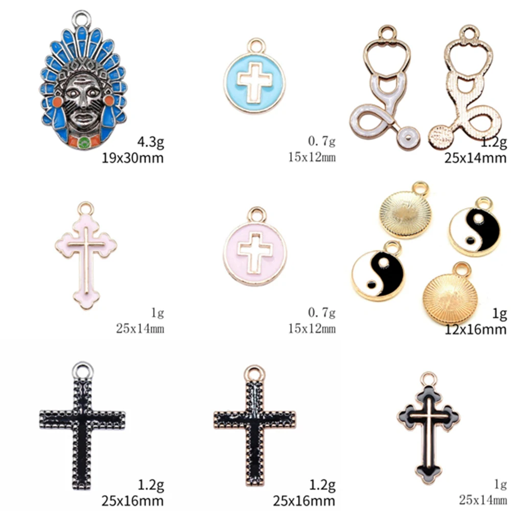 

Cute Enamel Charms Amulet Drop Oil Jewelry Making Supplies Nail Charms