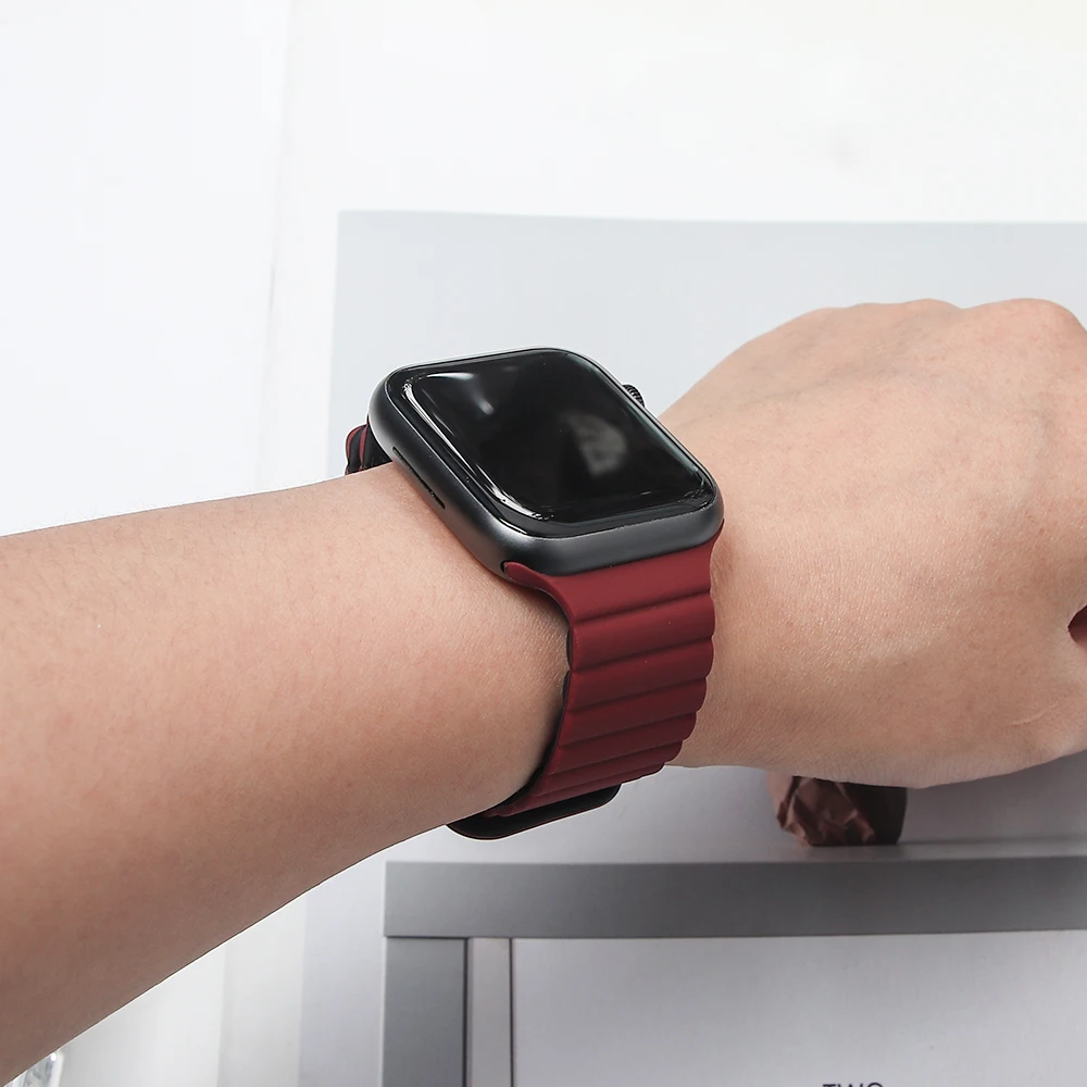 Magnetic Silicone Sport Bracelet