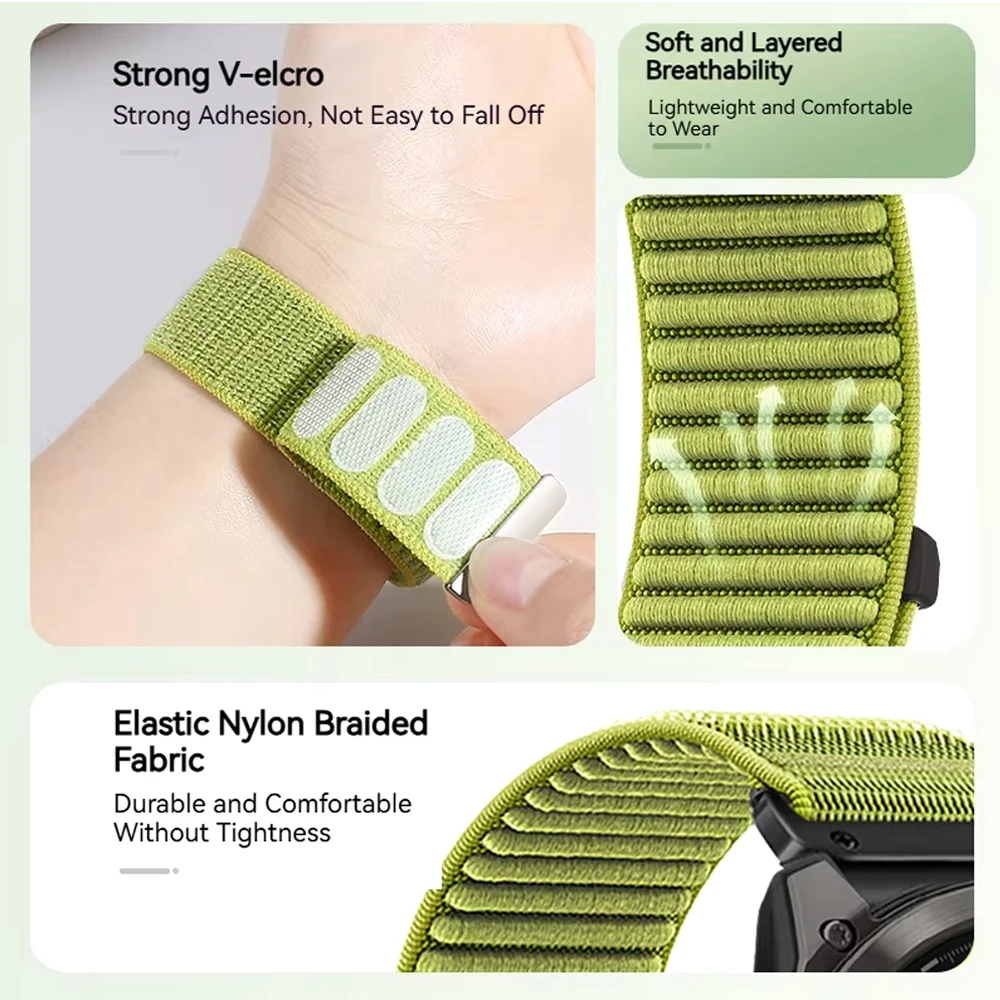QuickFit Sports Nylon Strap, 26mm/22mm