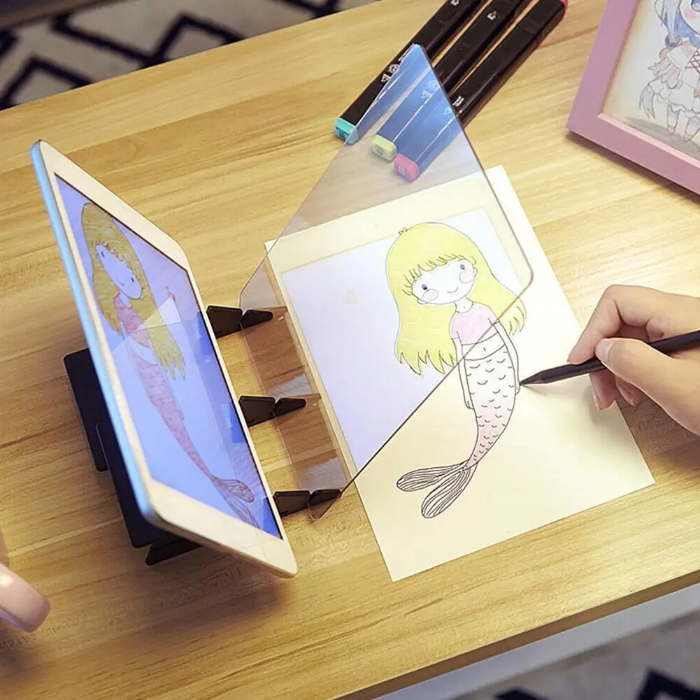 Copy Board Sketch Tracing Artifact Optical Picture Drawing Board Sketching Reflection Projector Beginner Tool Painting drawing board