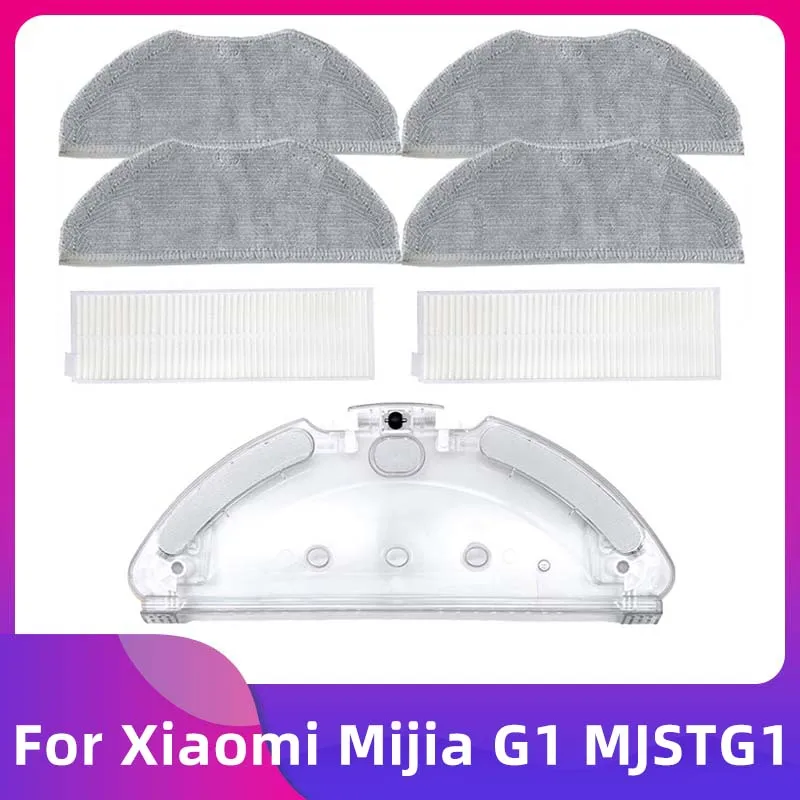 Spare Hepa Filter Mop Cloth Holder Replacement for Xiaomi Mijia G1 MTSTG1 Robot Vacuum Cleaner Accessories hepa filter kits for xiaomi mijia g1 vacuum cleaner accessories hepa filter spare parts