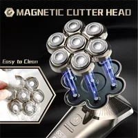 SEJOY 5IN1 Rotary Electric Shaver 7D Rechargeable Bald Head Beard Trimmer Razor 2