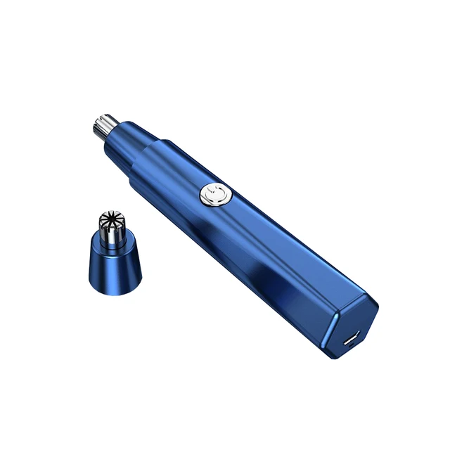 2 in 1 Electric Nose Hair Clipper Rechargeable Multi-kinetic Shaving Unisex Fully Automatic Washable Shaving Nose Trimmer_voghion.com