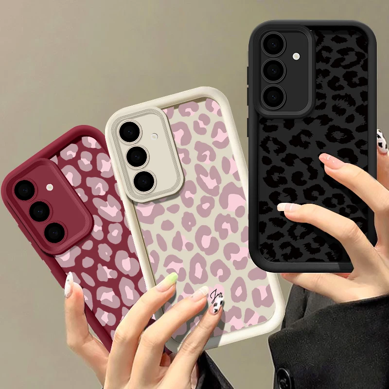 Stylish Leopard Print Phone Case - Ultra Protective and Trendy Design