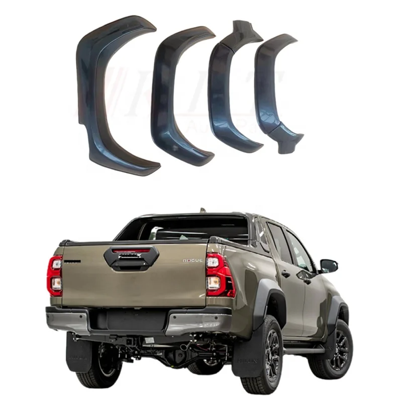 

KLT Car front and rear 2022 for Toyota Hilux Rocco Conquest WIDE Fender flares