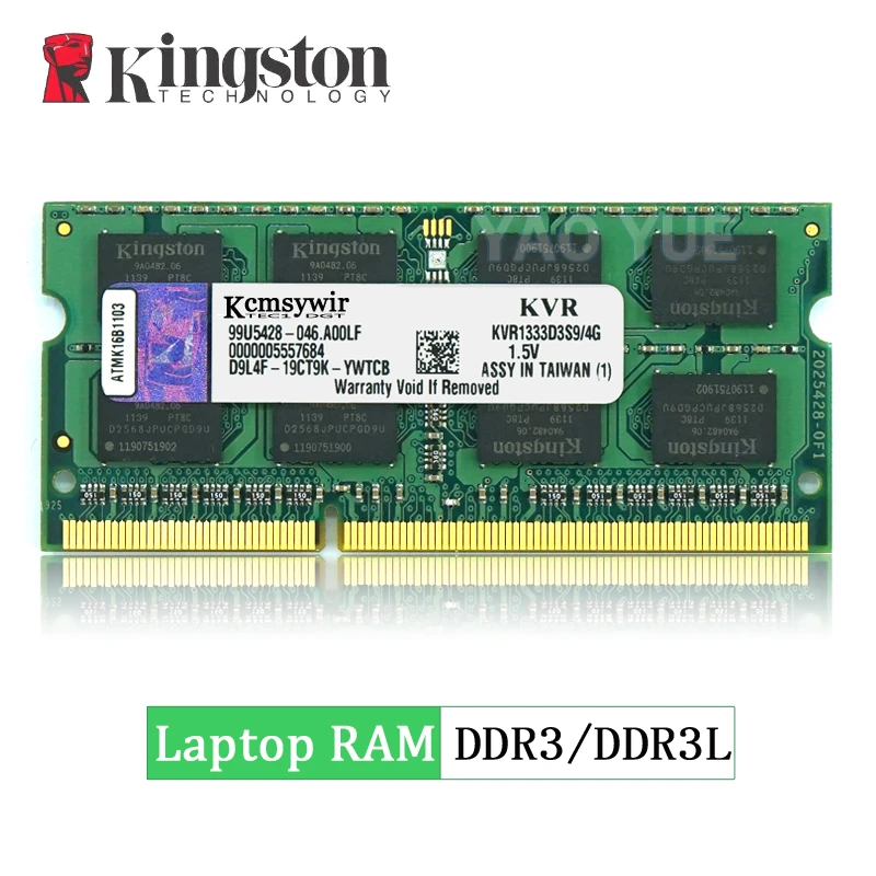 Antecedent Experienced person reader Kingston Memory Ram Memoria Module Notebook Laptop 4gb 2gb 8gb Pc3 Pc3l  Ddr3 1333 1600 Mhz 1333mhz 1600mhz 10600 12800 10600s - Rams - AliExpress