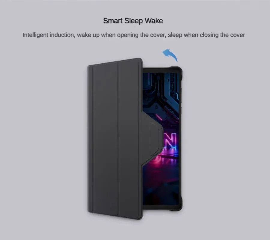 Durable Protective Case with Smart Foldable Design for 8.8-inch Lenovo Tablet