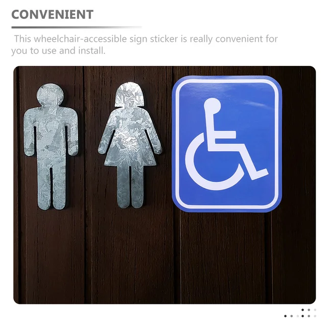 Disabled Wheelchair Sticker Set 5