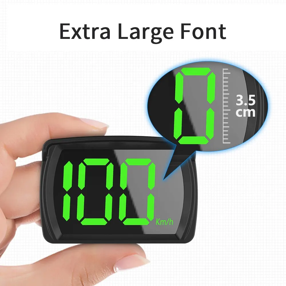 ڵ HUD Y03  ÷ ӵ, GPS 2.8 ġ ū ۲  ӵ 跮 ð , ڵ ׼