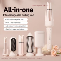 Fer à friser automatique en céramique à ions négatifs, grande vague de 40mm pour usage domestique, baguette à friser électrique pour personnes paresseuses 1